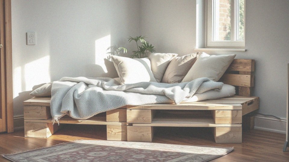 Jakie materiały są używane do produkcji łóżka z palet?