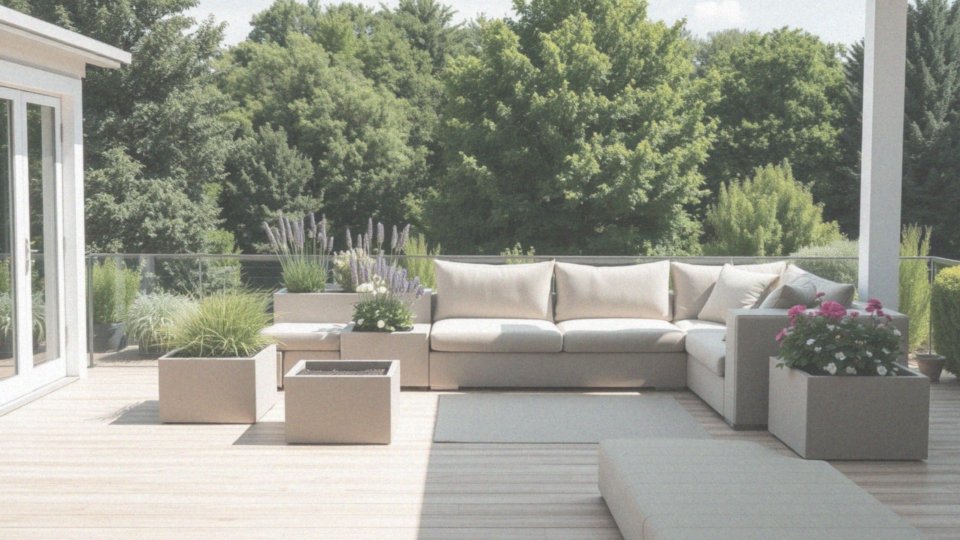 Jakie meble ogrodowe mogą zastąpić balustrady?
