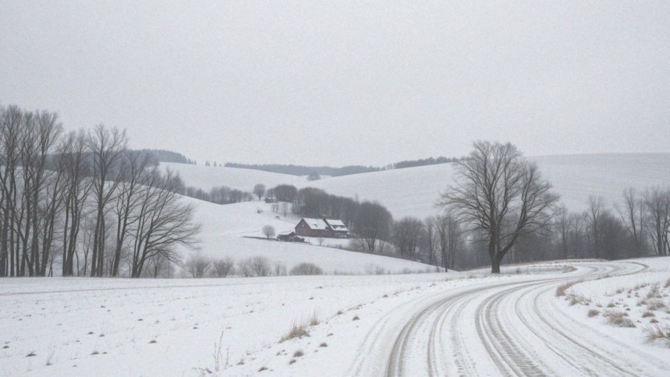 Jakie są prognozy dotyczące nadchodzących opadów śniegu?