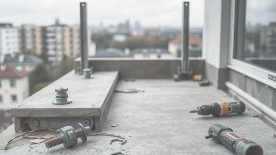 W jaki sposób można zamontować słupki balustrady?