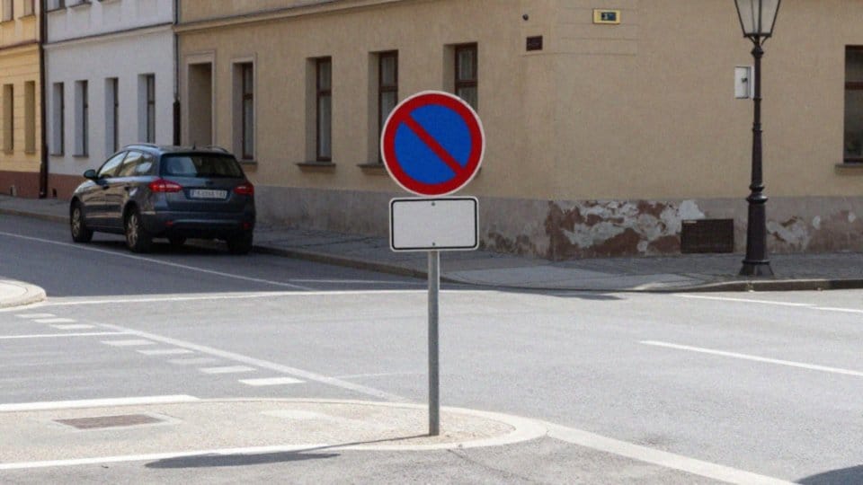 Jakie przepisy regulują zakaz parkowania przy skrzyżowaniu?
