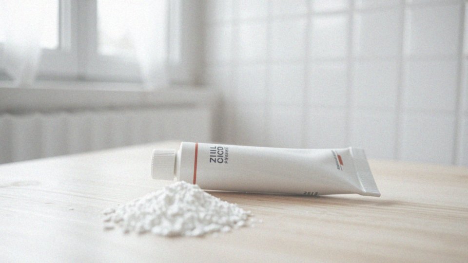 Dlaczego tlenek cynku jest kluczowym składnikiem maści cynkowej?