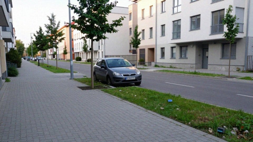 Czy parkowanie na chodniku jest dozwolone?