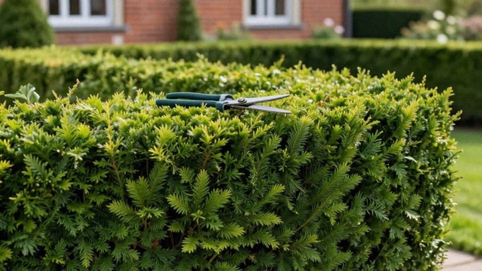 Jak przycinać zimozielony żywopłot?