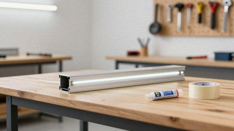 Jak montować aluminiowy profil i listwę LED?