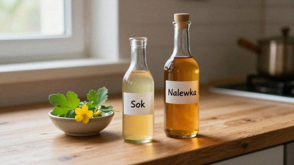 Sok czy nalewka: którą formę wybrać?