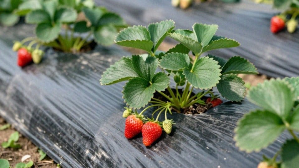 Jakie są opinie o agrotkaninie pod truskawki?