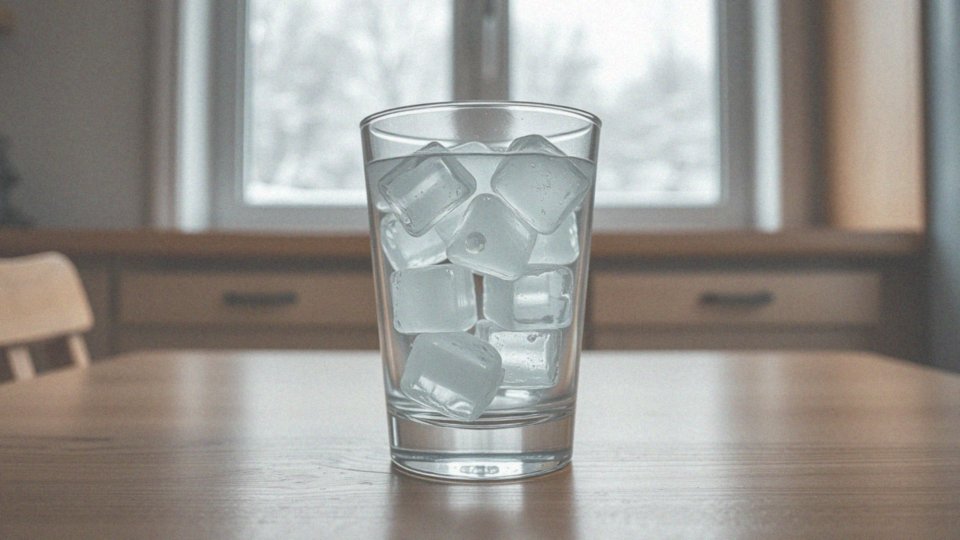 W jaki sposób ssanie kostek lodu pomaga w bólu podniebienia?