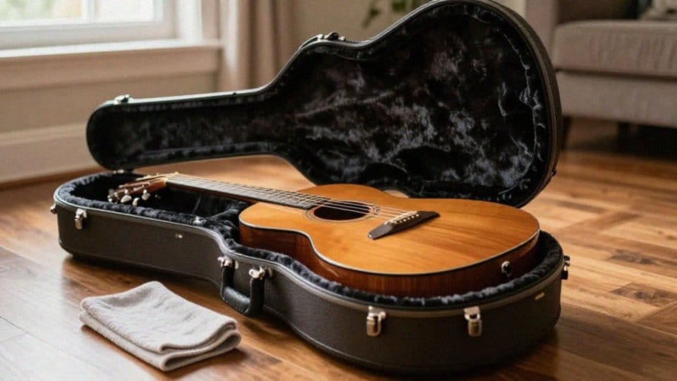 Jak przechowywać i czyścić gitarę z drewna?
