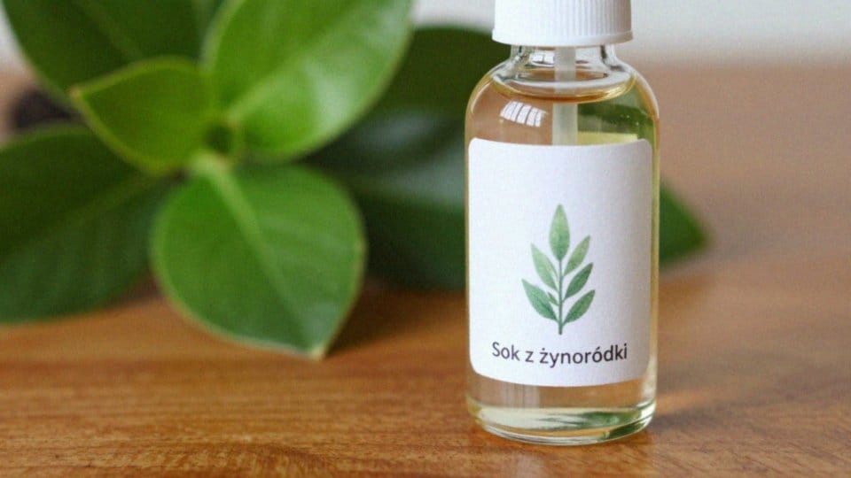 Co zawiera sok z żyworódki?
