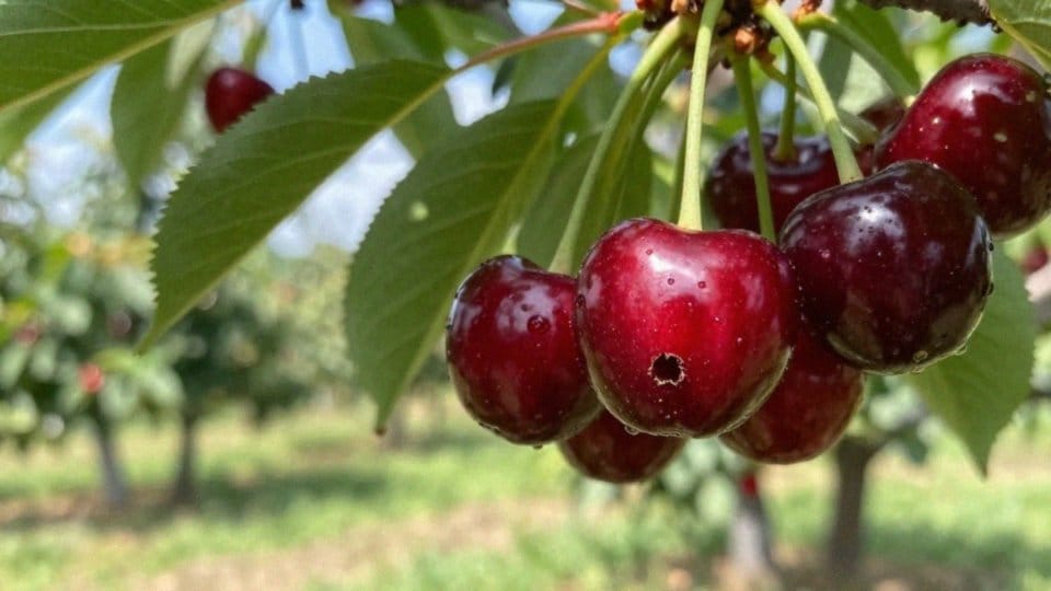 Które szkodniki atakują owoce czereśni?