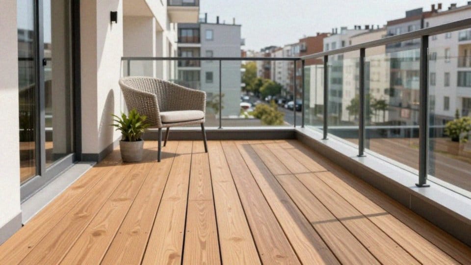 Czy deski kompozytowe nadają się na balkon?