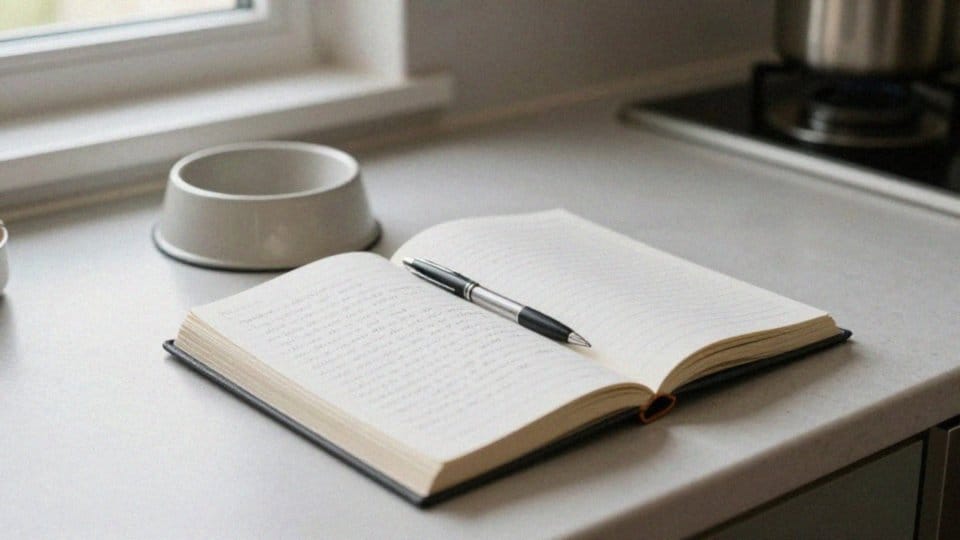 Jak właściciel powinien notować epizody wymiotów żółcią?