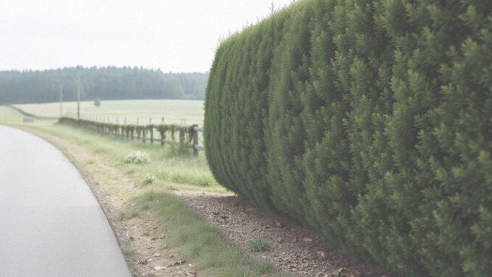Dlaczego wąski żywopłot zimozielony jest korzystny dla środowiska?