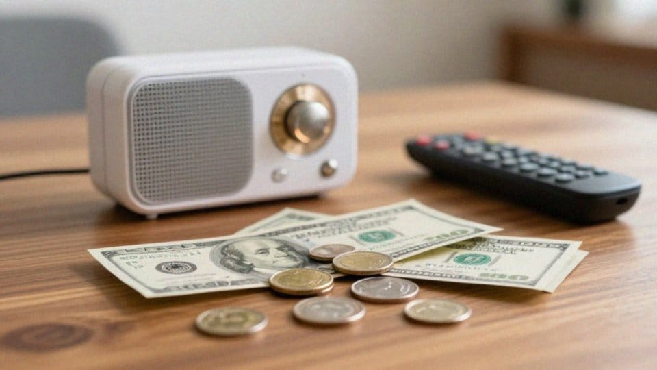 Jakie są stawki za radio i telewizor?