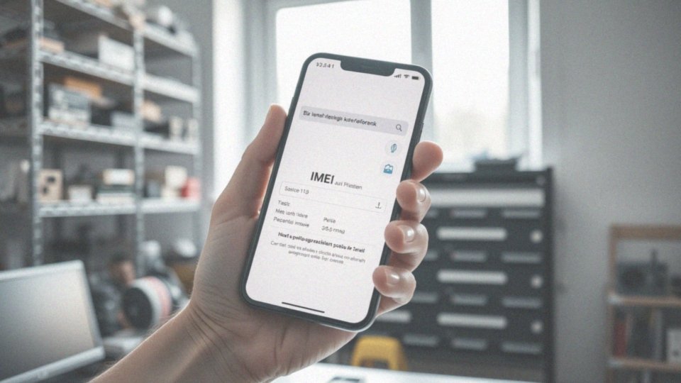 Jak można zweryfikować status IMEI?