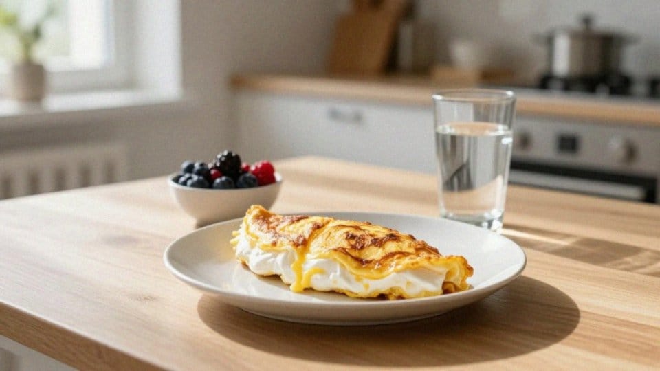 Jak przygotować omlet z odżywką?