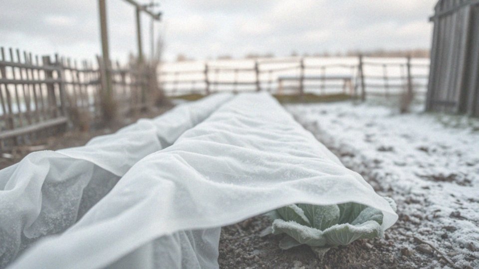 Jak agrowłóknina biała zimowa służy do zimowej ochrony roślin?